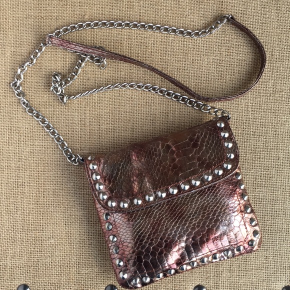 Express Faux Snake Crossbody Bag - Picture 2 of 8
